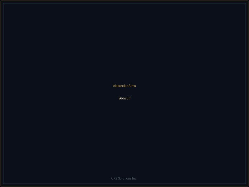Beowulf Standard